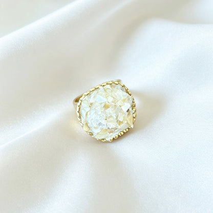 Statement Ring Met Steen - Lana