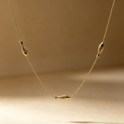 Vissen Ketting - Amber