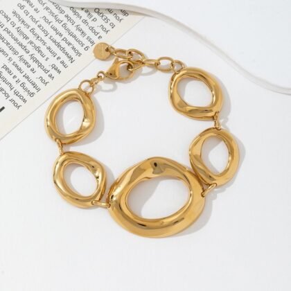 Ovale Cirkel Armband - Mel