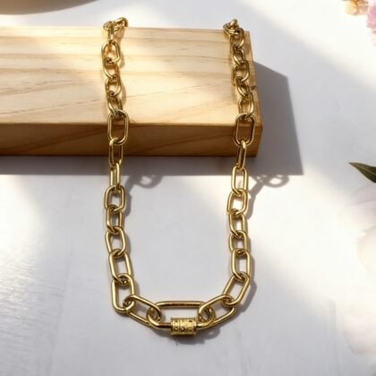 Clip Ketting Met Strass - Selma