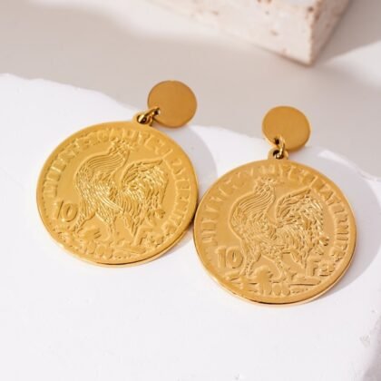 Munten Oorbellen - Manon