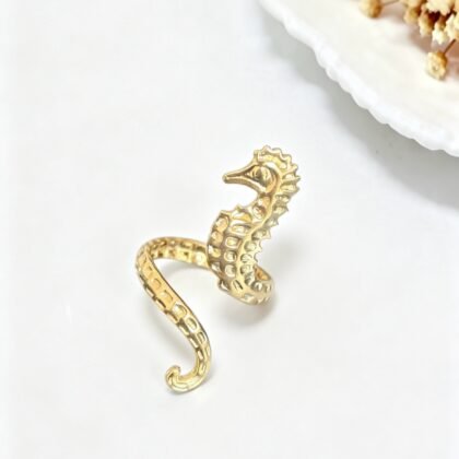 Ring Met Zeepaardje - Lilly