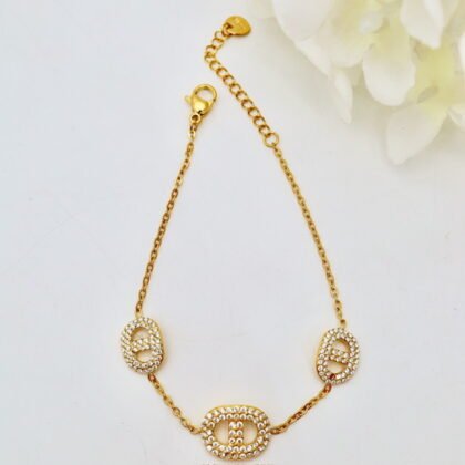 DD Armband Met Strass - Zoë