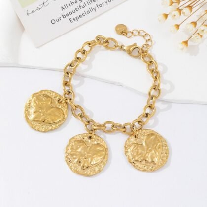 Hartjes Munten Armband - Senna