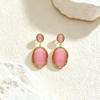 Oorbellen Met Steen - Lana