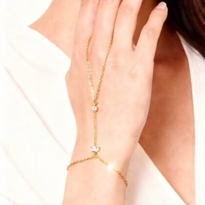 Hand Chain Met Steentjes - Sissi