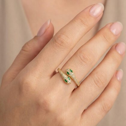 Ring Met Slang - Rosalie