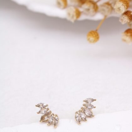 Oorbellen Studs Met Steentjes - Lola