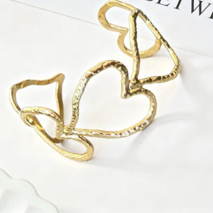 Bangle Armband Open Hart - Nova