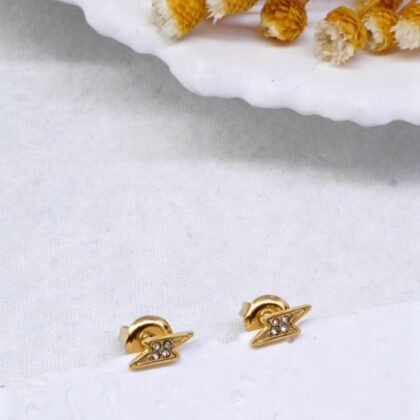 Oorbellen Studs Met Bliksem - Reshum