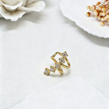 Ear Cuff Met Steentjes - Charly