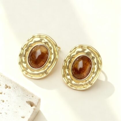 Oorbellen Met Steen - Lot