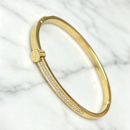 Bangle Armband Met Strass - Thirza