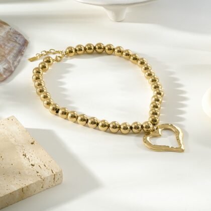 Grove Hartjes Ketting - Rita