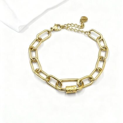 Clip Armband Met Strass - Selma